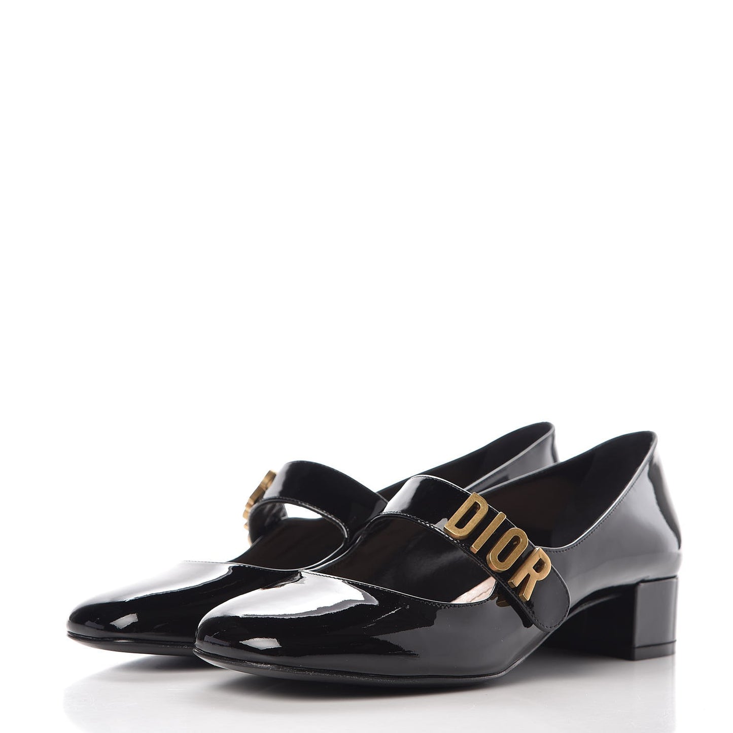 Patent Baby-D Ballet Pumps 38.5 Black
