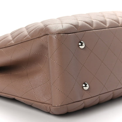 Chanel Caviar Quilted Large Shopping Tote Dark Beige 8 of 9
