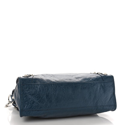 Balenciaga Agneau Giant 12 Silver Hardware City Bleu de Minuit 4 of 10