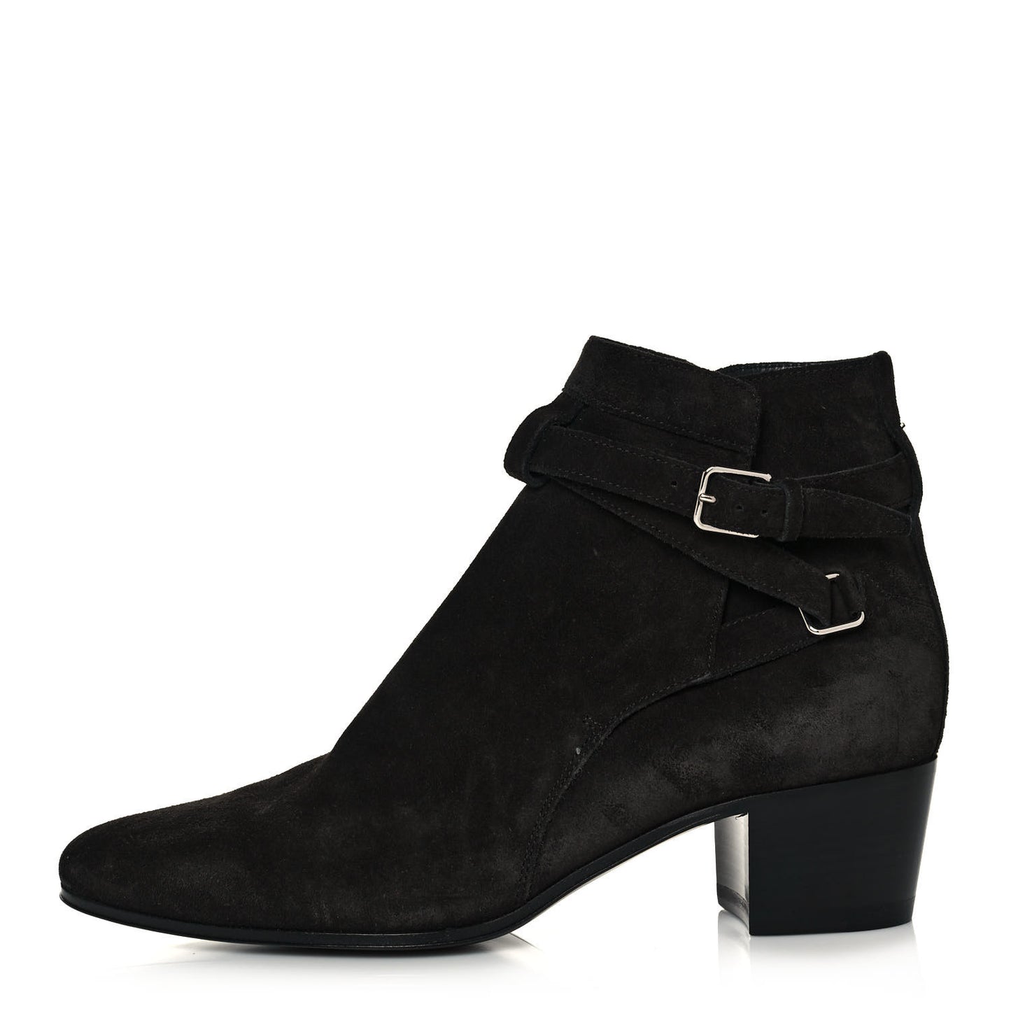 Suede Jodhpur Calfskin Blake Ankle Boots 37.5 Black