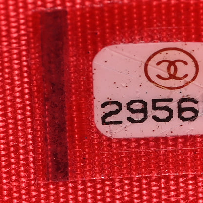 Chanel Caviar Quilted In & Out Zip Around Wallet Red 7 of 7