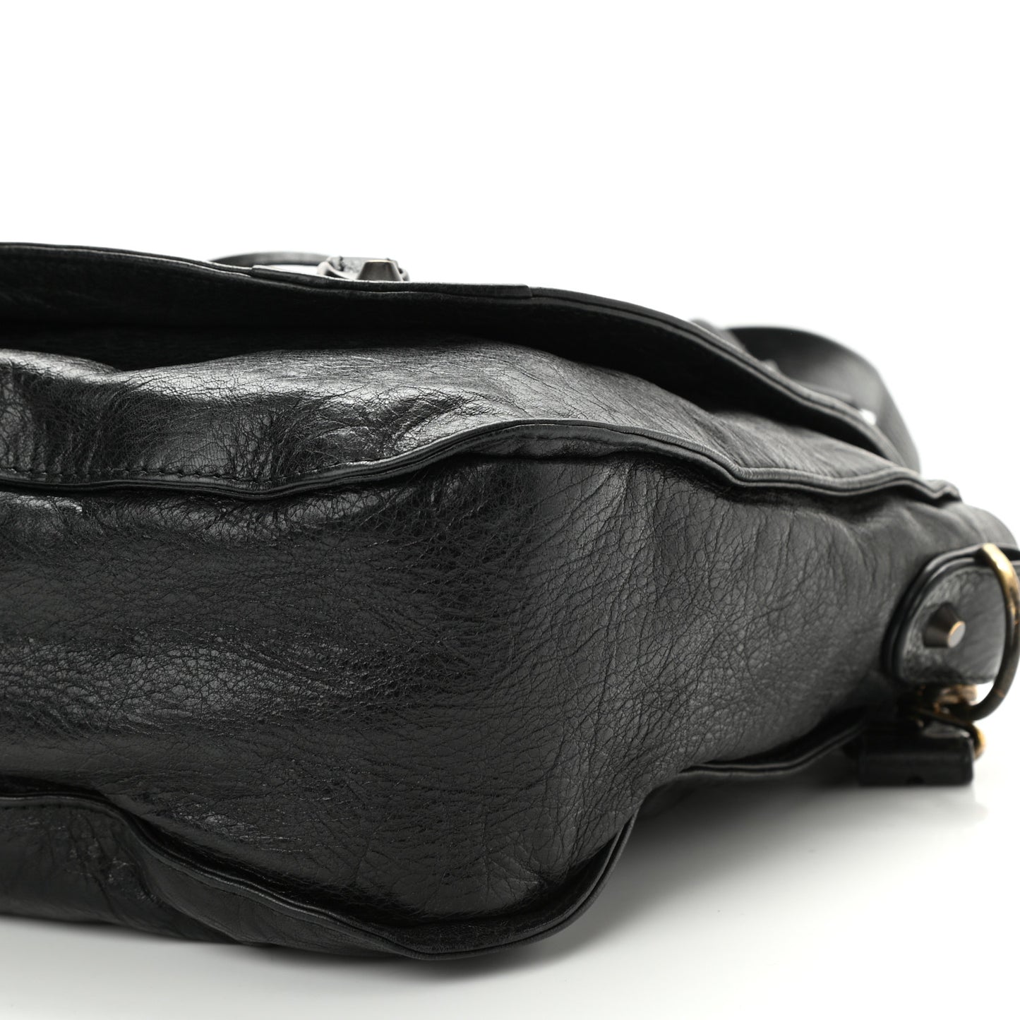 Agneau Classic Hardware Neo Folk Messenger Black