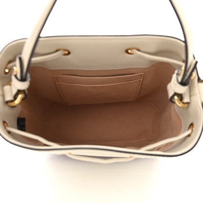 Gucci Glazed Textured Calfskin Web Small Ophidia Bucket Bag Mystic White 5 of 10