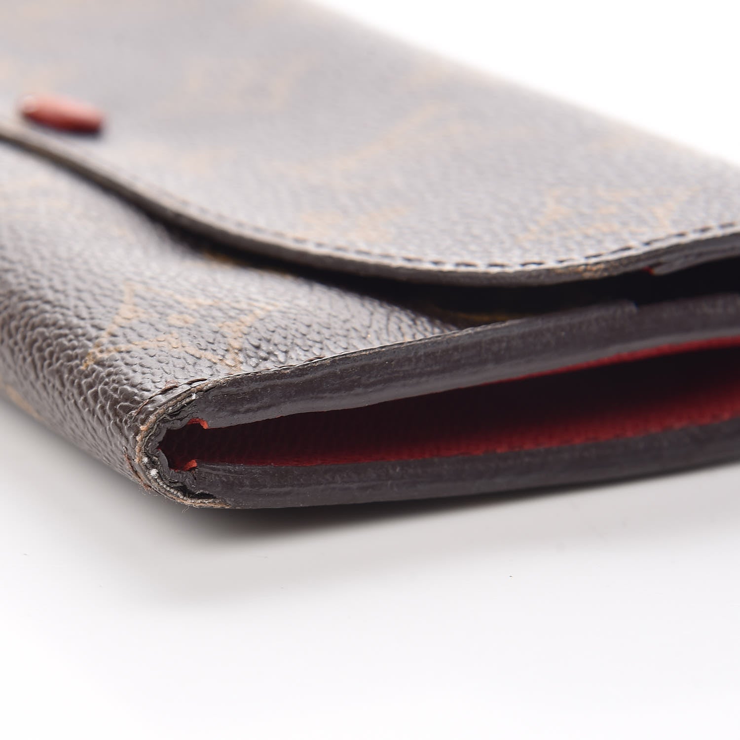 Louis Vuitton Monogram Emilie Wallet Red 11 of 15