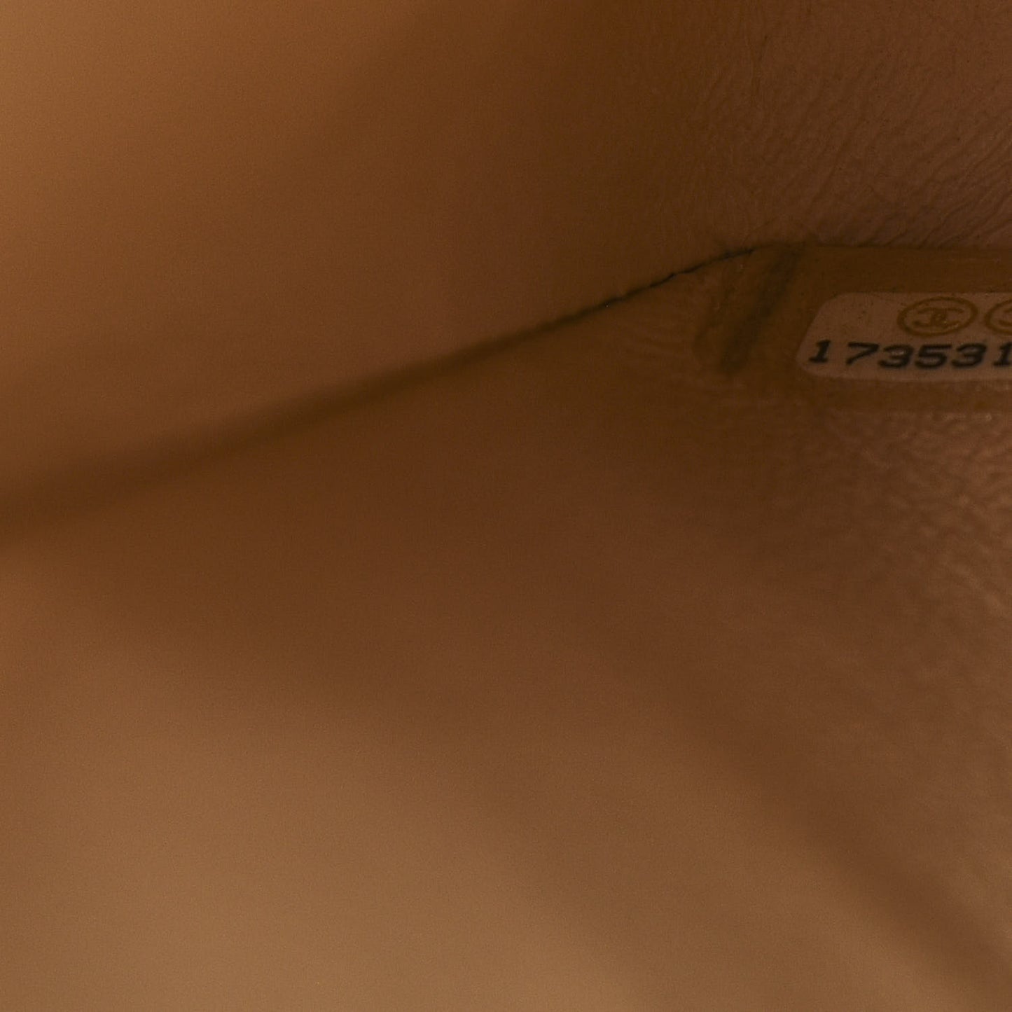 Caviar Quilted Jumbo Double Flap Light Beige