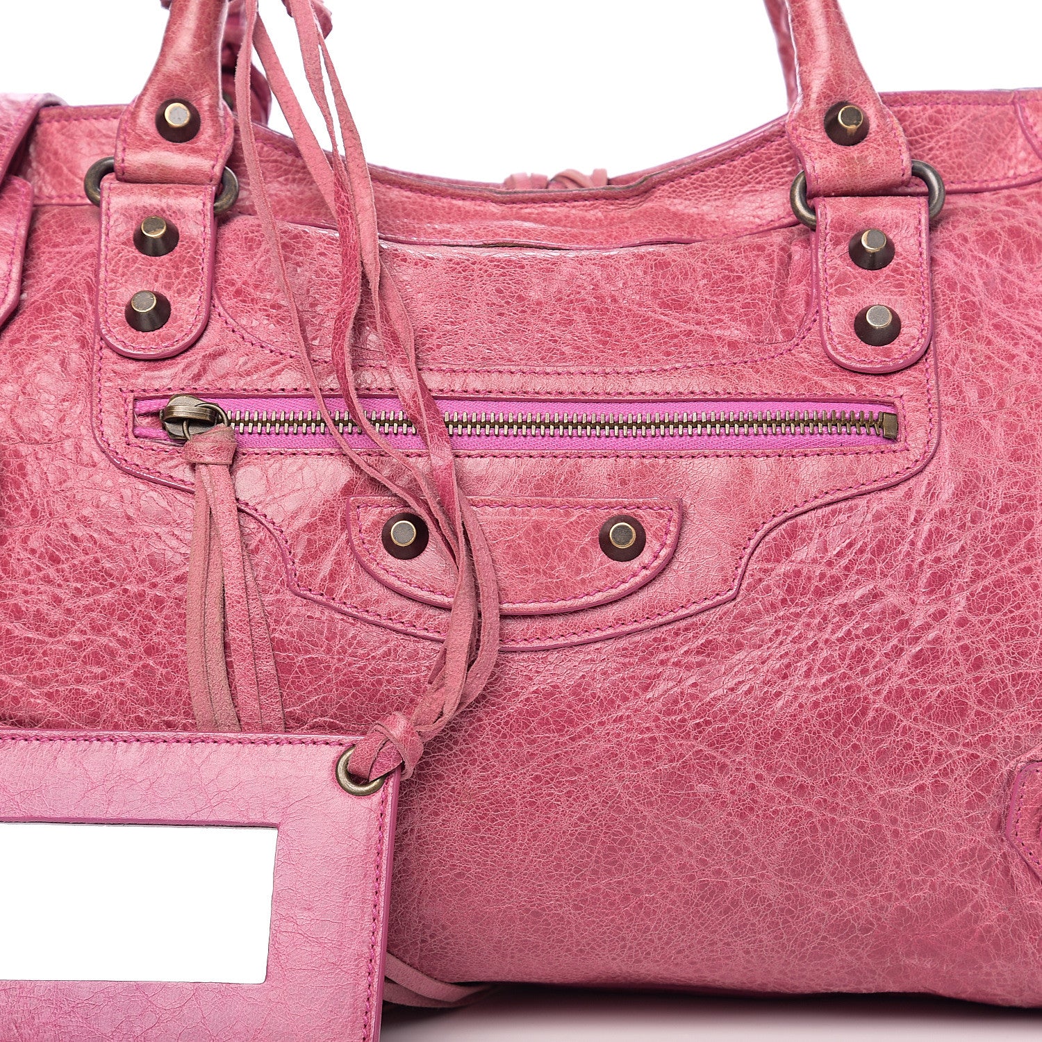 Balenciaga Agneau Classic Hardware City Cyclamen Fucsia 8 of 10
