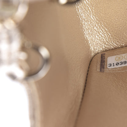 Chanel Metallic Lambskin Quilted Mini Rectangular Flap Gold 7 of 7