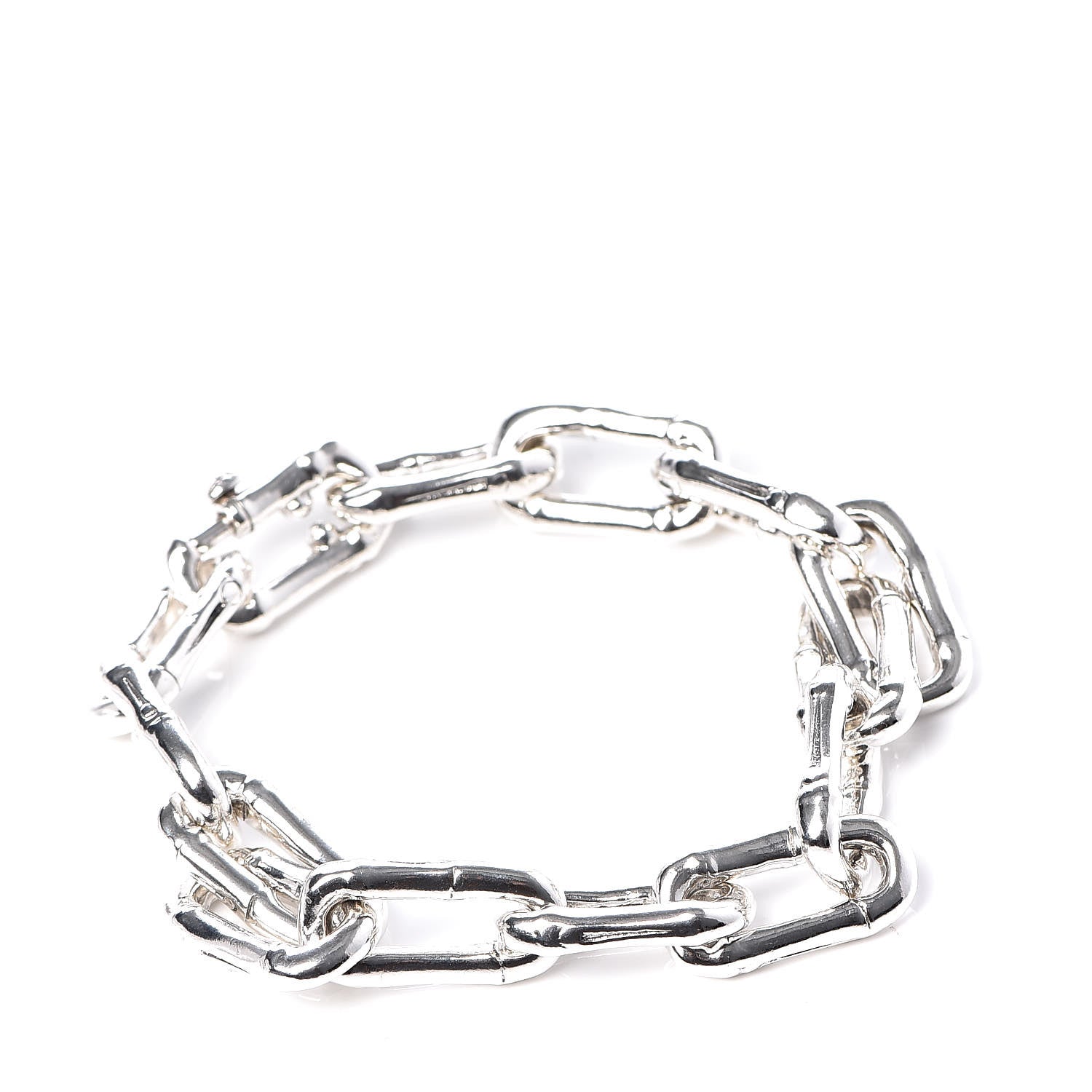 John Hardy Sterling Silver Bamboo Link Bracelet 1 of 5