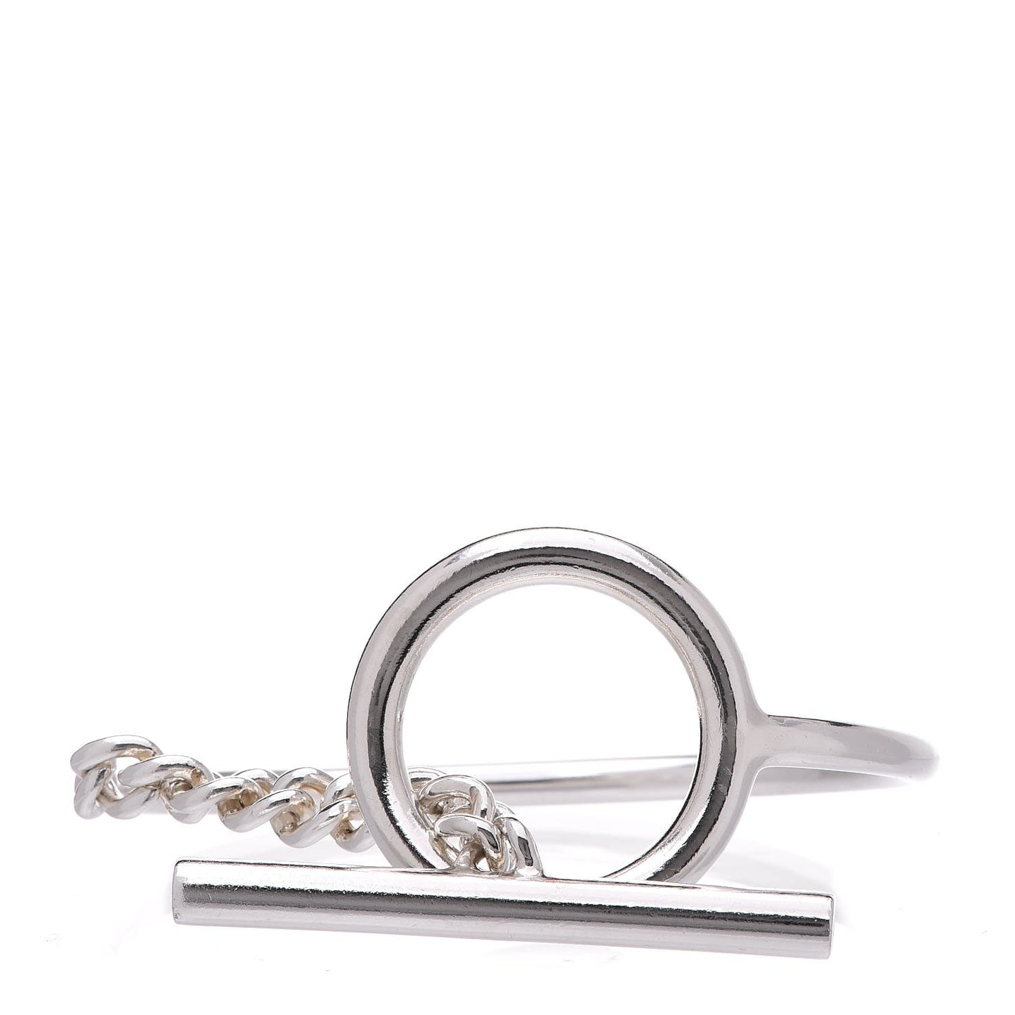 Sterling Silver Croisette Bracelet LG