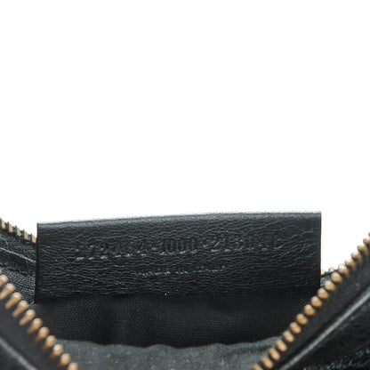 Balenciaga Agneau Classic Hardware M Porte-Monnaie Coin Purse Black 7 of 7