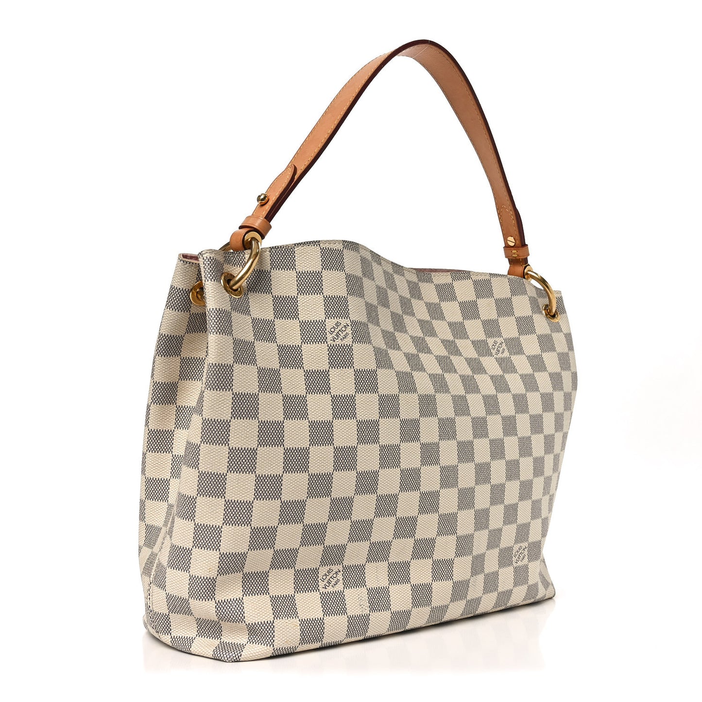 Damier Azur Graceful PM Rose Ballerine