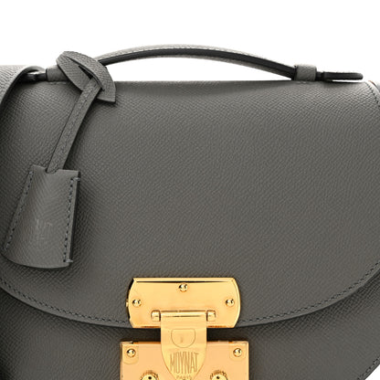 Moynat Carat Calfskin Flori PM Grey 8 of 11