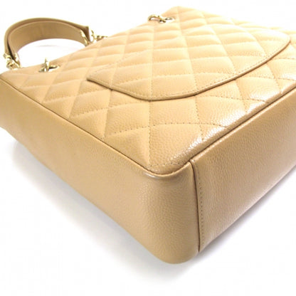Chanel Caviar Petit Shopping Tote PST Beige 5 of 12
