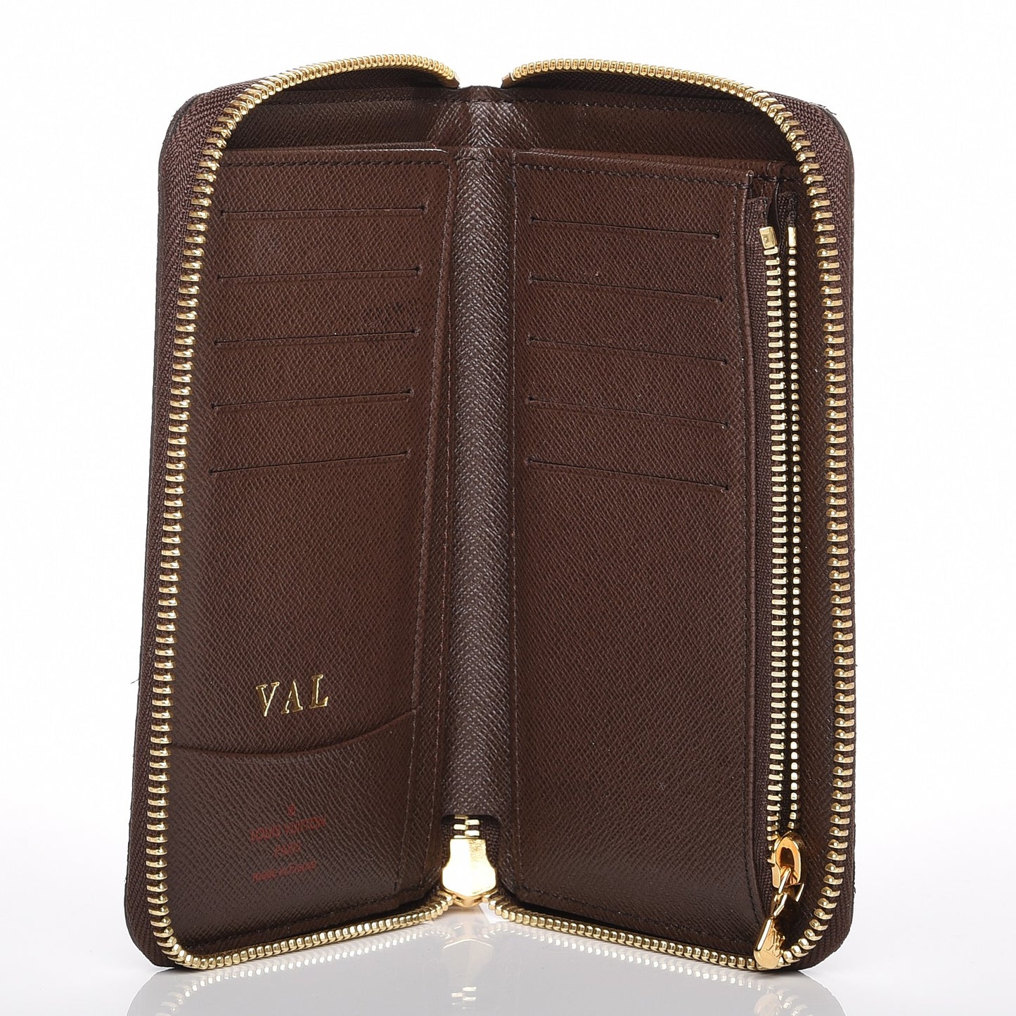 Damier Ebene Zippy Compact Wallet