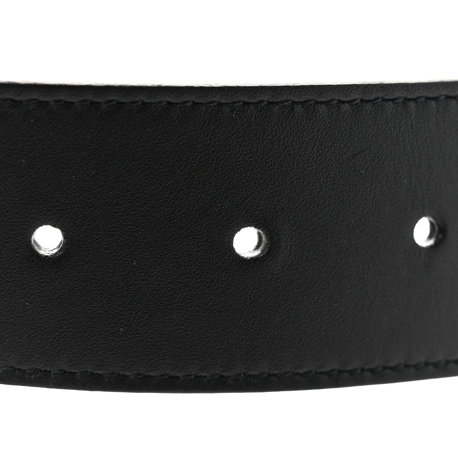 Gucci Calfskin Double G 40mm Belt 85 34 Black 4 of 5
