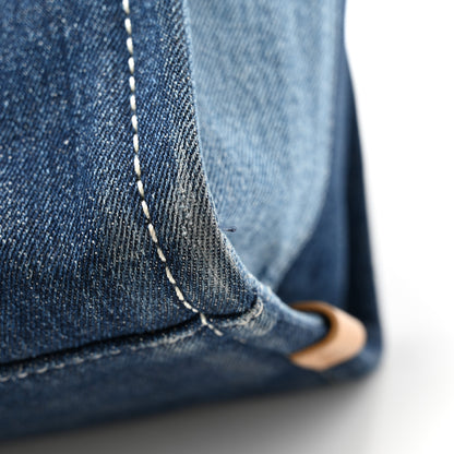 Marc Jacobs Denim Canvas Medium The Tote Bag Blue 11 of 13