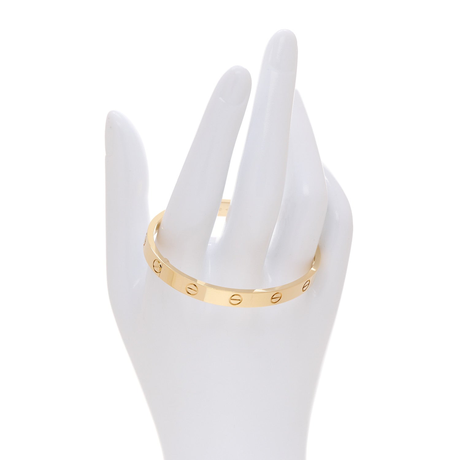 Cartier 18K Yellow Gold LOVE Bracelet 17 2 of 9
