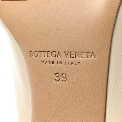 Bottega Veneta Crushed Nappa Melbourne Pumps 39 Sea Salt 7 of 8