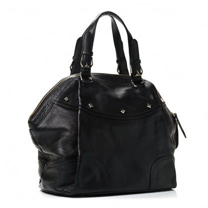 MCM Calfskin Bowler Black 2 of 4