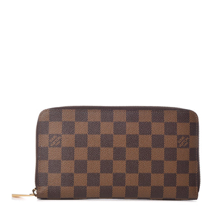 Louis Vuitton Damier Ebene Zippy Organizer Wallet 1 of 7