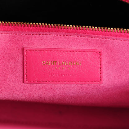 Saint Laurent Calfskin Small Sac De Jour Bubblegum 6 of 9