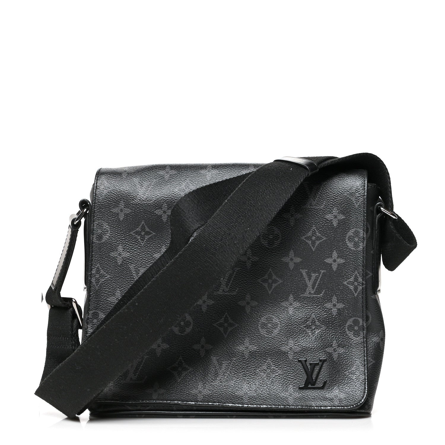 Louis Vuitton Monogram Eclipse District PM Black 1 of 9