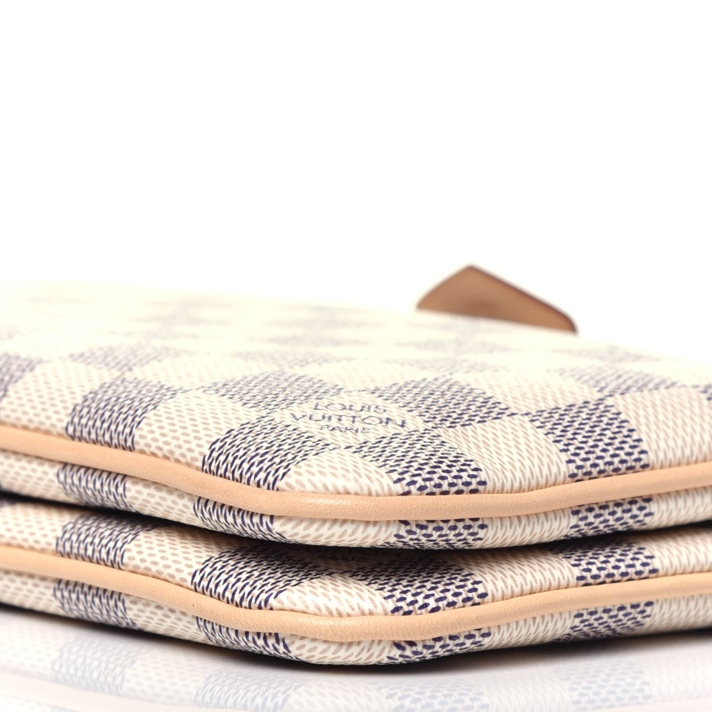 Damier Azur Double Zip Pochette
