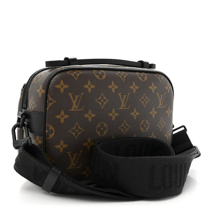 Louis Vuitton Monogram Macassar S Lock Messenger 3 of 8