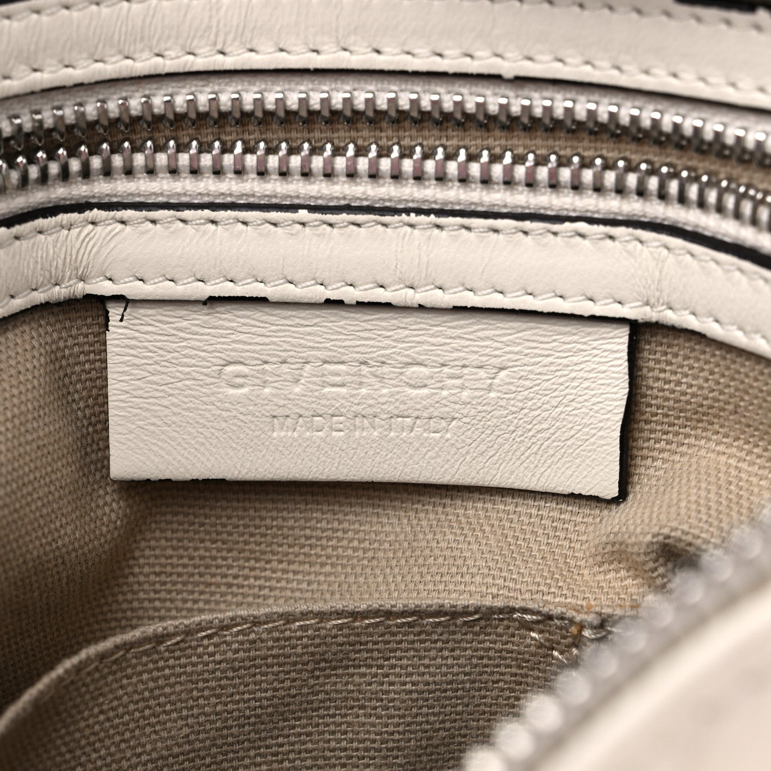 Givenchy Tumbled Sheepskin Small Pandora Ivory 6 of 14