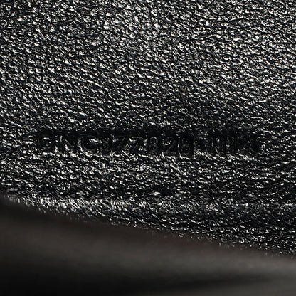 Saint Laurent Matelasse Chevron Monogramme Chain Wallet Black 9 of 10