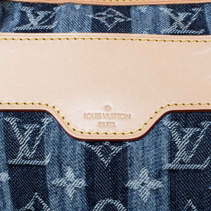 Louis Vuitton Denim Raye Cabas GM 6 of 10