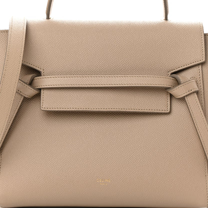 Celine Grained Calfskin Micro Belt Bag Light Taupe 9 of 14