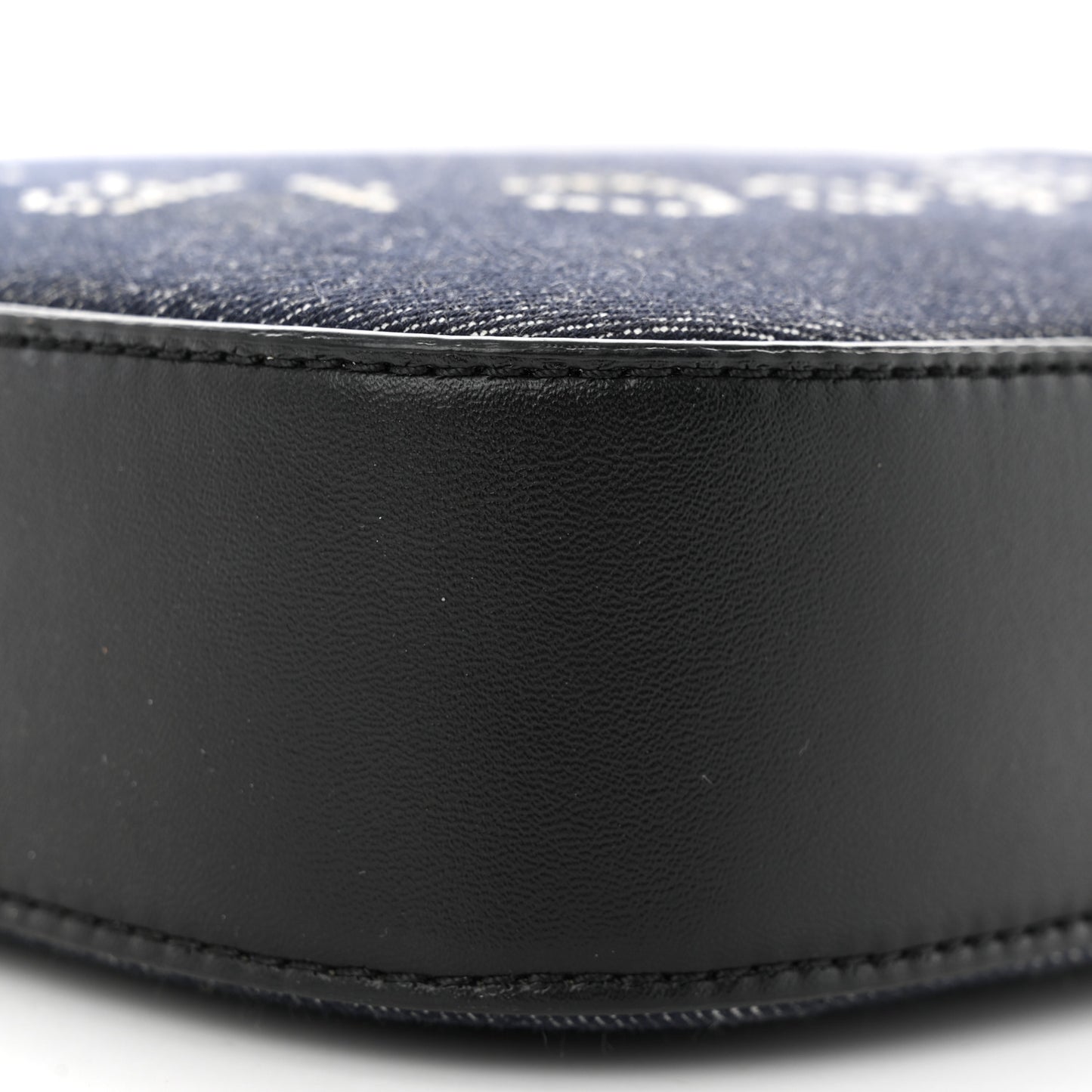 Denim Eco Alter Nappa Studded Logo Camera Bag