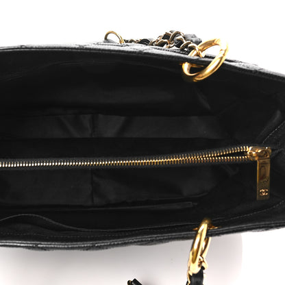Chanel Caviar Quilted Grand Shopping Tote GST Black 5 of 7