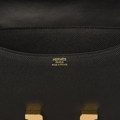 Hermes Epsom Constance 24 Black 5 of 25