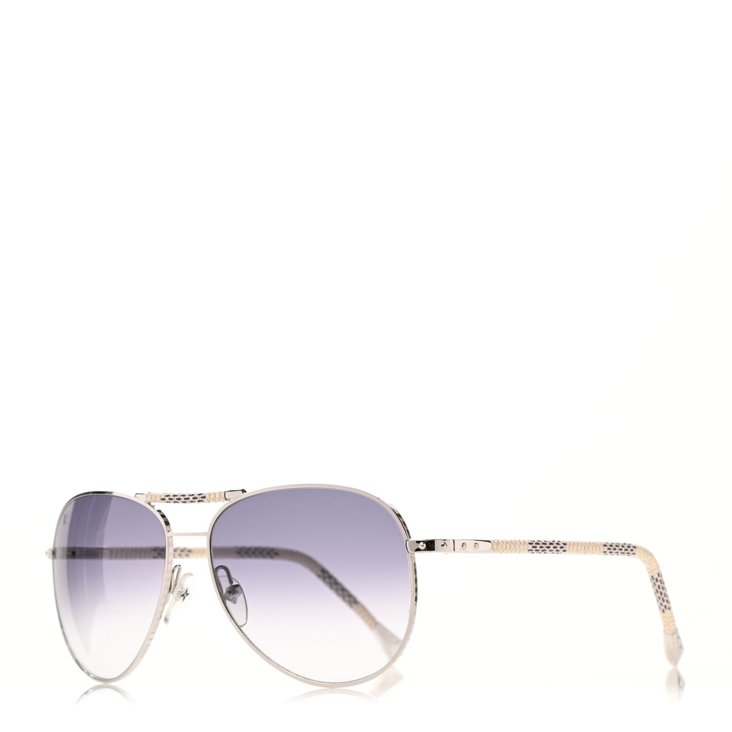 Damier Azur Conspiration Pilote Aviator Sunglasses Z0203U
