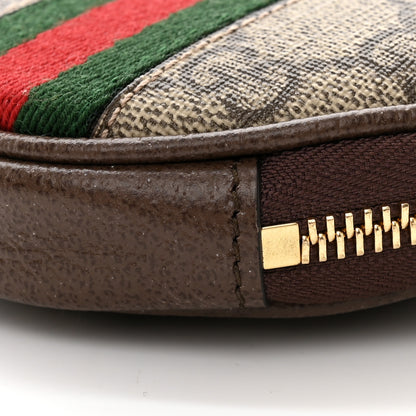 Gucci GG Supreme Monogram Web Ophidia Utility Belt Bag 85 34 Beige Ebony New Acero 14 of 15