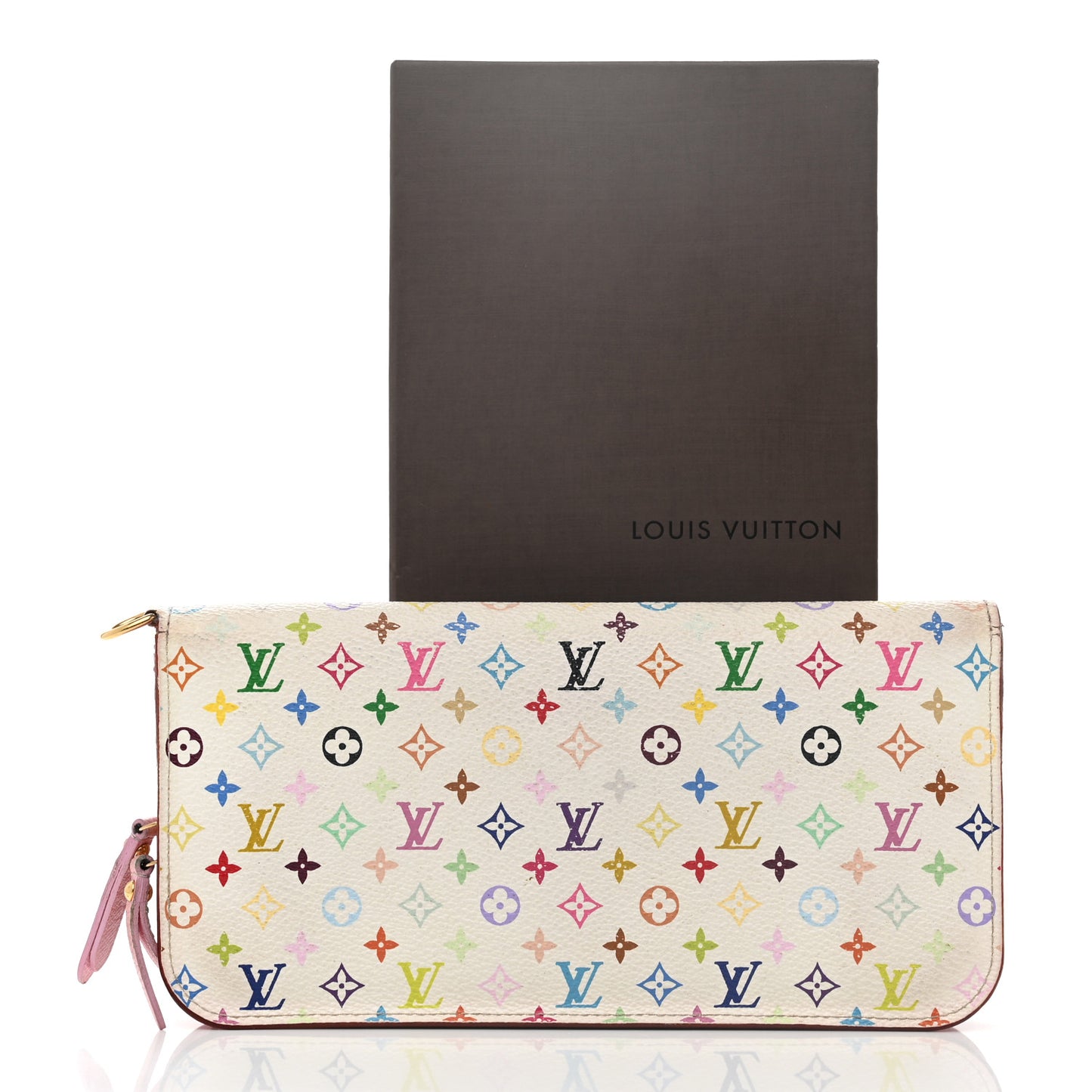 Monogram Multicolor Insolite Wallet White Litchi