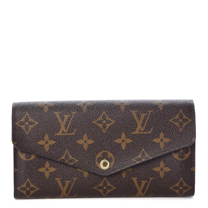 Louis Vuitton Monogram Sarah Wallet NM Rose Ballerine 1 of 7