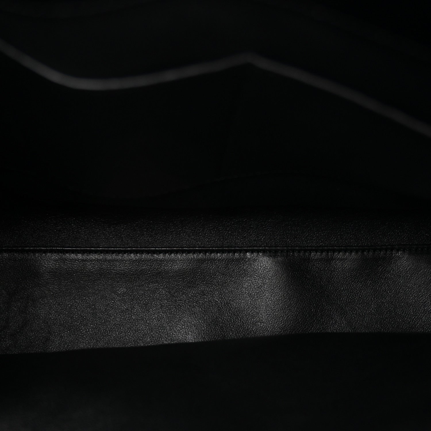 Saint Laurent Calfskin Crocodile Embossed Small Sac de Jour Black 5 of 11