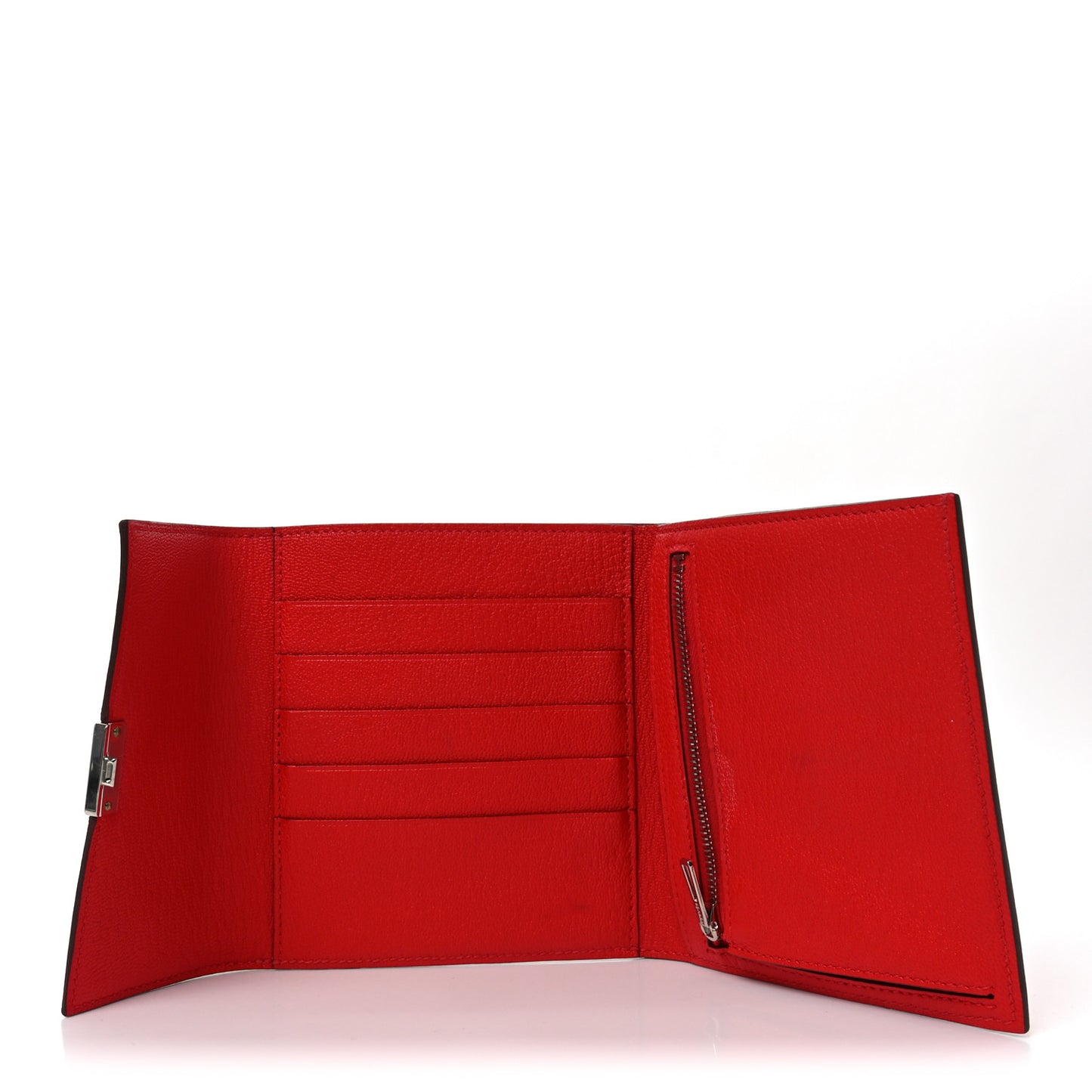 Chevre Mysore Clic 12 Wallet Vermillion
