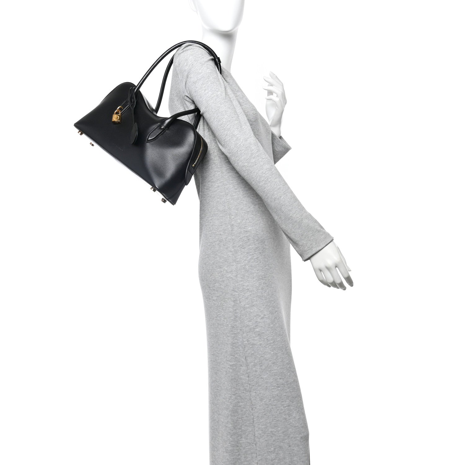 Stella McCartney Eco Grainy Alter Mat Ryder Shoulder Bag Black 2 of 9
