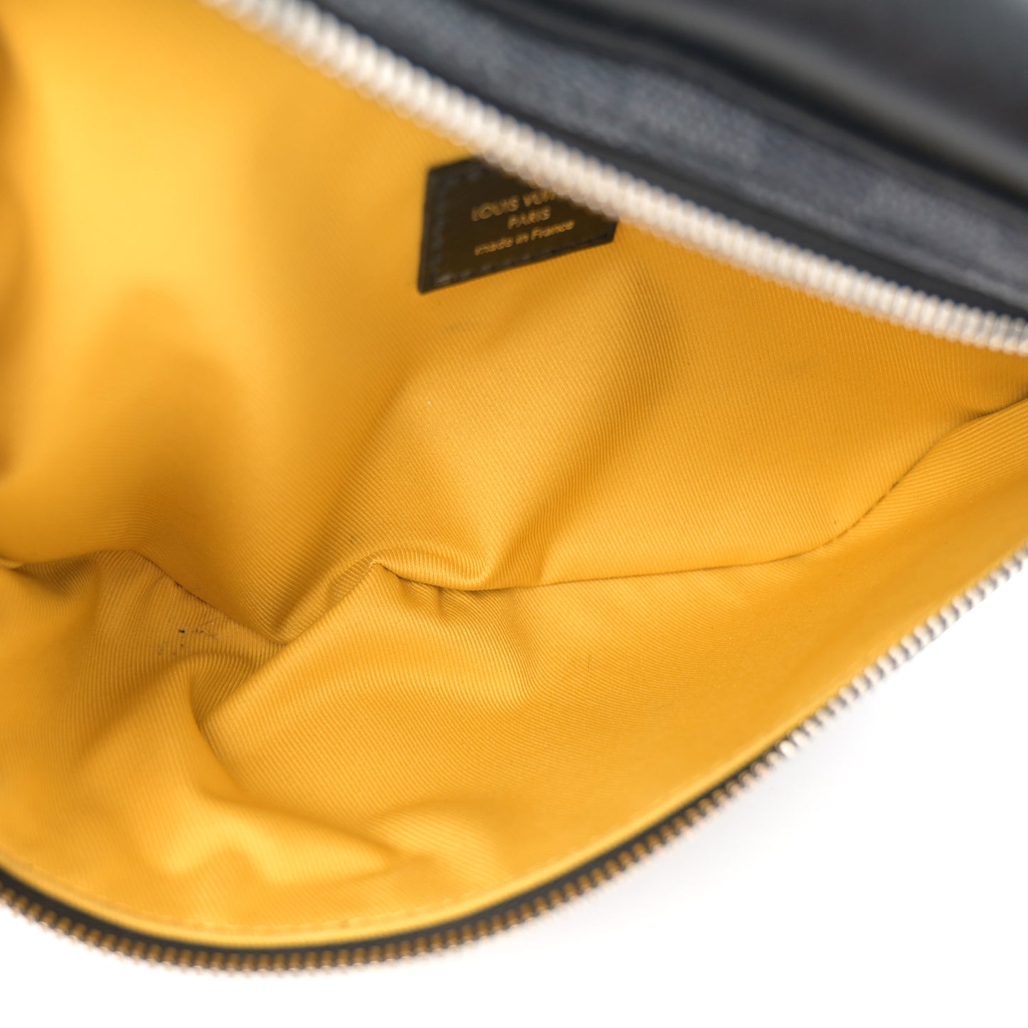 Damier Graphite Bumbag Yellow