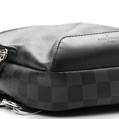 Louis Vuitton Damier Graphite Avenue Sling Backpack 10 of 11
