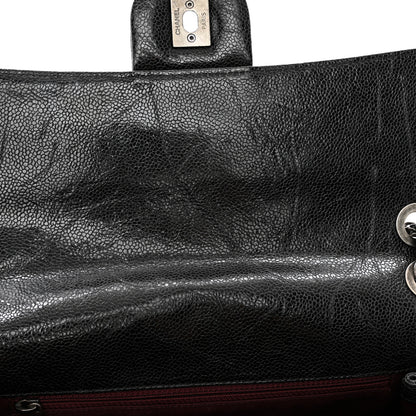 Chanel Crumpled Grained Calfskin Medium CC Crave Flap Black 11 of 11