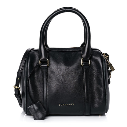 Burberry Grained Calfskin Small Alchester Bowling Bag Black 1 of 12
