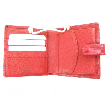 Louis Vuitton Epi Porte-Billets Compact Wallet Red 4 of 8
