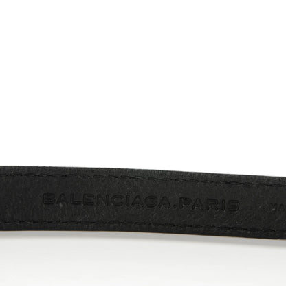 Balenciaga Agneau Giant 12 Rose Gold Hardware Triple Tour Bracelet S Black 4 of 7