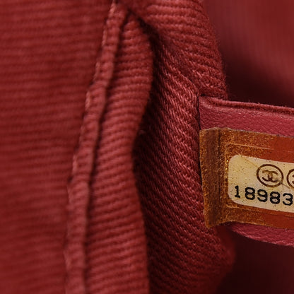 Chanel Canvas Large Deauville Tote Pink 9 of 9