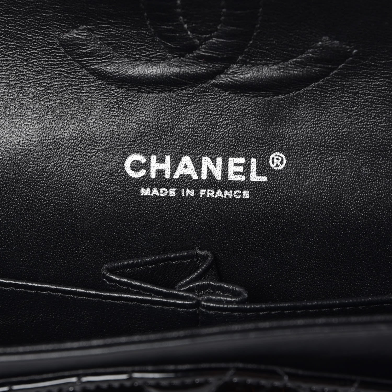 Chanel Patent Quilted Medium Double Flap Black 7 of 17